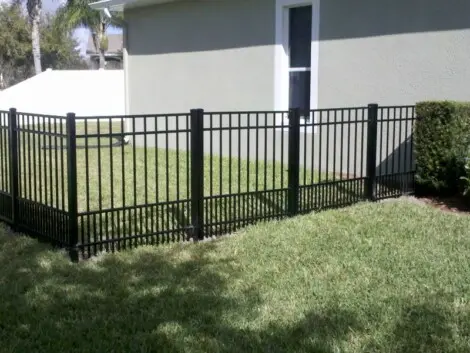 Puppy Picket Aluminum Fence