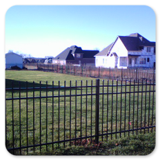 Spear Top Aluminum Fence