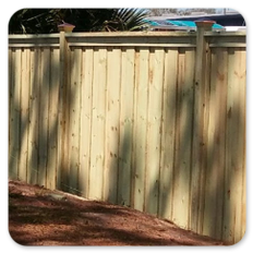 Premium Board on Board Cap Wood Privacy Fence: Orlando FL