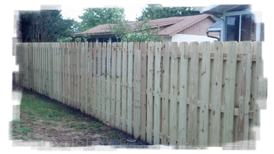 Wood Shadowbox Privacy Fence in Maitland by Gifford Fence