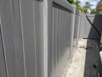 Catalyst Coastal Cedar Wood Look Vinyl Privacy Fence